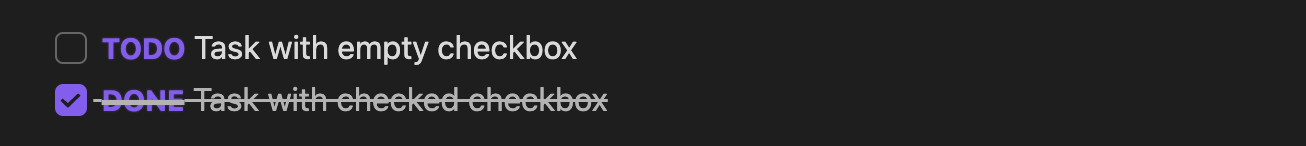 Checkbox Interaction Example