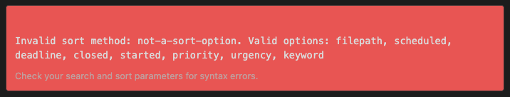 TODOseq embedded task list errors
