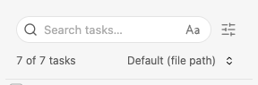 Search and Settings Toolbar
