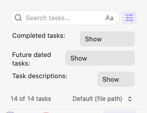 Search Options
